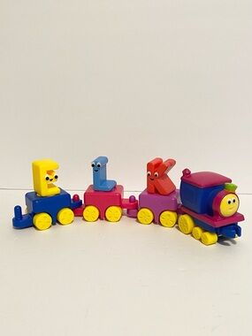 Bob the Train Engine + Letter Tender Lot TV Show Kids Mini Car Vehicle
